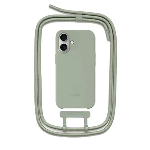 Еко-чохол зі шнурком Woodcessories Necklace Case Crossbody Jade для iPhone 16 Plus