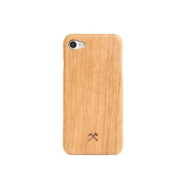 Деревянный чехол Woodcessories Ultra Slim Case Cherry для iPhone SE 3 | SE 2 | 8 | 7