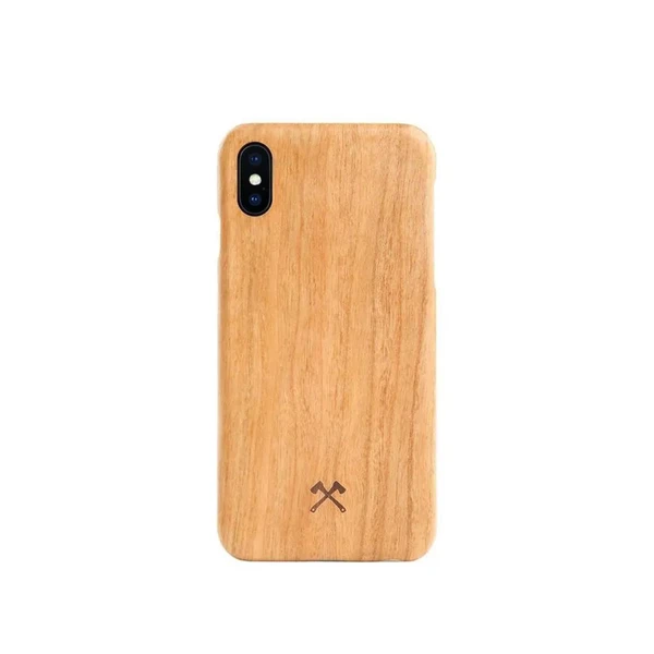 Дерев'яний чохол Woodcessories Ultra Slim Case Cherry для iPhone XS Max