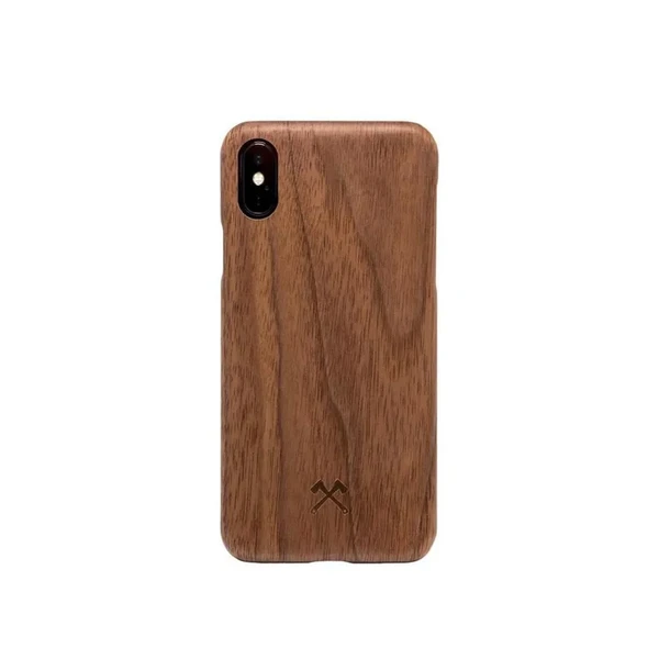 Дерев'яний чохол Woodcessories Ultra Slim Case Walnut для iPhone XS Max