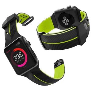 Ремешок X-Doria Action Band Black Yellow для Apple Watch Ultra 49mm | 45mm | 44mm | 42mm - Фото 2
