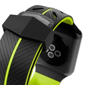 Ремешок X-Doria Action Band Black Yellow для Apple Watch Ultra 49mm | 45mm | 44mm | 42mm - Фото 4
