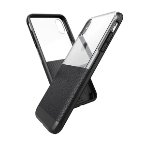 Чехол X-Doria Dash Black Leather для iPhone XS Max - Фото 2
