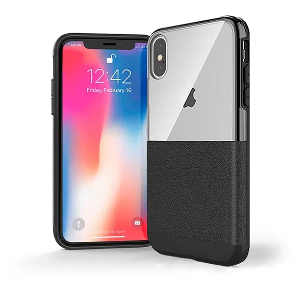 Чохол X-Doria Dash Black Leather для iPhone XS Max у Тернополі