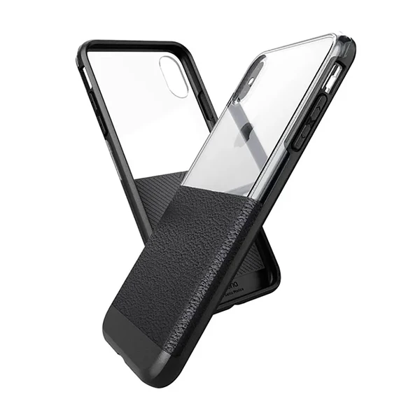 Чехол X-Doria Dash Black Leather для iPhone X | XS