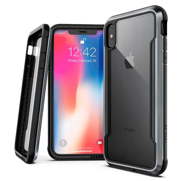 Протиударний чохол X-Doria Defense Shield Black для iPhone XS Max