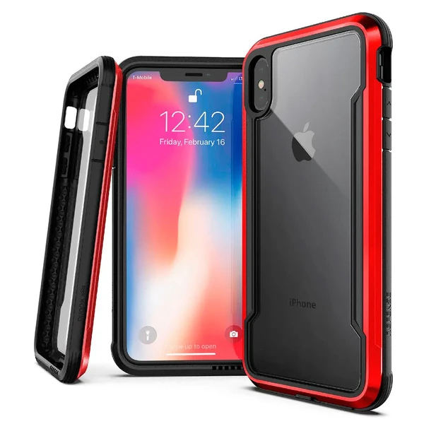 Протиударний чохол X-Doria Defense Shield Red для iPhone XS Max