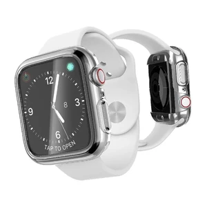 Чехол X-Doria Defense 360° Transparent для Apple Watch 40mm SE 2 | SE | 6 | 5 | 4 - Фото 2