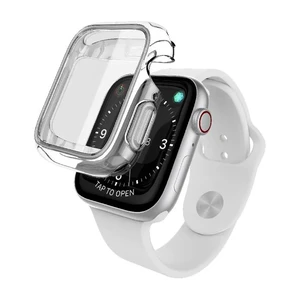 Чехол X-Doria Defense 360° Transparent для Apple Watch 40mm SE 2 | SE | 6 | 5 | 4  - Фото 1