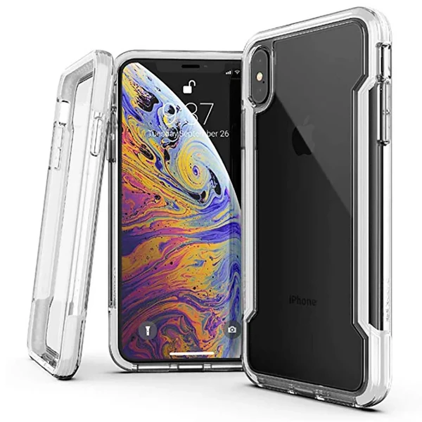 Протиударний чохол X-Doria Defense Clear White для iPhone XS Max у Тернополі