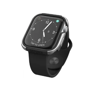 Протиударний чохол X-Doria Defense Edge Silver для Apple Watch 44mm SE 2 | SE | 6 | 5 | 4