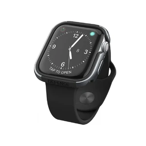 Протиударний чохол X-Doria Defense Edge Charcoal для Apple Watch 44mm SE 2 | SE | 6 | 5 | 4