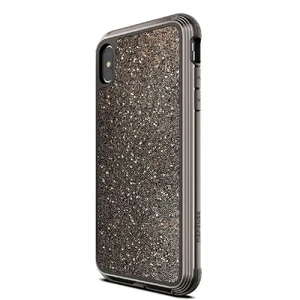 Противоударный чехол X-Doria Defense Lux Dark Glitter для iPhone XS Max - Фото 2