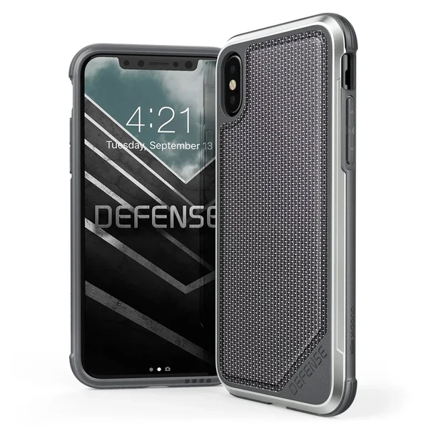 Протиударний чохол X-Doria Defense Lux Ballistic Nylon для iPhone X | XS