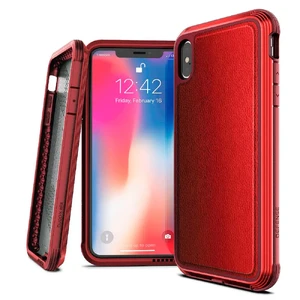 Протиударний чохол X-Doria Defense Lux Red для iPhone XS Max