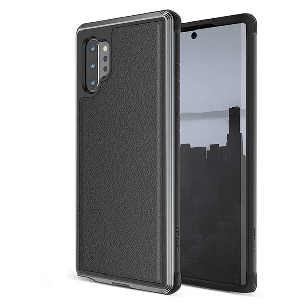 Протиударний чохол X-Doria Defense LUX Black для Samsung Note 10+ у Житомирі