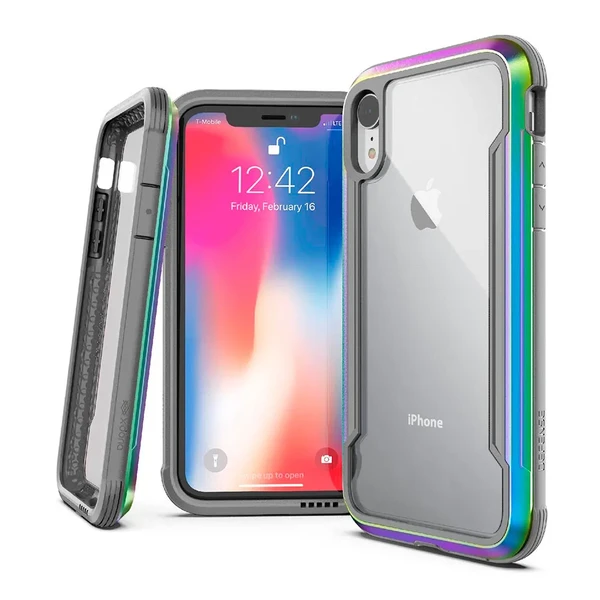 Протиударний чохол X-Doria Defense Shield Iridescent для iPhone XR у Кропивницькому