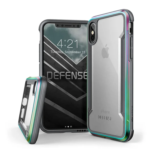 Протиударний чохол X-Doria Defense Shield Iridescent для iPhone X | XS у Дніпрі