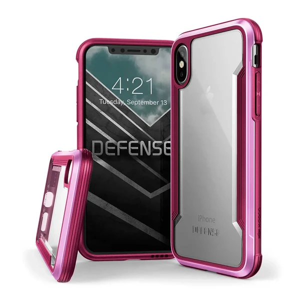 Протиударний чохол X-Doria Defense Shield Purple для iPhone X | XS у Дніпрі