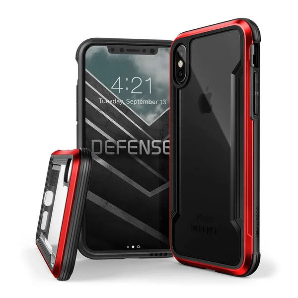 Протиударний чохол X-Doria Defense Shield Red для iPhone X | XS у Кропивницькому