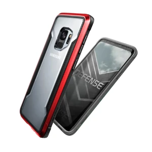 Протиударний чохол X-Doria Defense Shield Red для Samsung Galaxy S9 - Фото 2