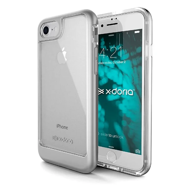 Чохол X-Doria EverVue Silver для iPhone SE 3 | SE 2 | 8 | 7 у Полтаві