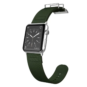Нейлоновый ремешок X-Doria Field Band Olive для Apple Watch Ultra 49mm | 45mm | 44mm | 42mm