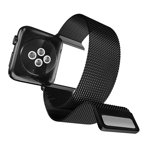 Ремінець X-Doria Mesh Black для Apple Watch Ultra 49mm | 45mm | 44mm | 42mm в Кривому Розі