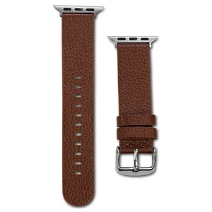 Шкіряний ремінець X-Doria Lux Band Brown Leather для Apple Watch Ultra 49mm | 45mm | 44mm | 42mm - Фото 4