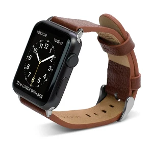 Шкіряний ремінець X-Doria Lux Band Brown Leather для Apple Watch Ultra 49mm | 45mm | 44mm | 42mm - Фото 2