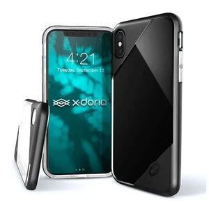 Чохол X-Doria Revel Lux Transparent Black для iPhone X | XS