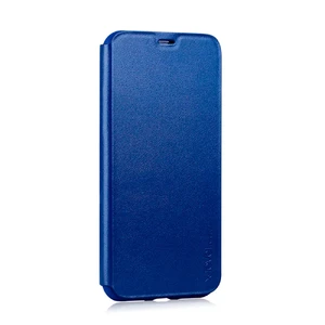 Кожаный чехол-книжка X-Level FIB COLOR Blue для iPhone X | XS - Фото 2
