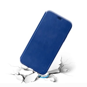 Кожаный чехол-книжка X-Level FIB COLOR Blue для iPhone X | XS - Фото 5
