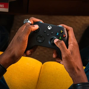 Бездротовий геймпад Xbox Wireless Controller + Wireless Adapter for Windows 10 Carbon Black - Фото 6