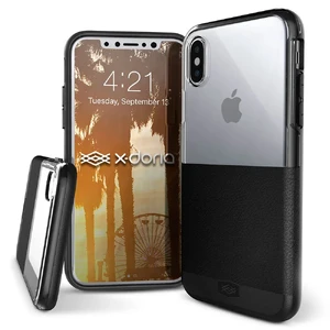 Чехол X-Doria Dash Black Leather для iPhone X | XS - Фото 2
