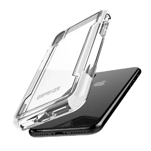 Противоударный чехол X-Doria Defense Clear White для iPhone X | XS - Фото 2