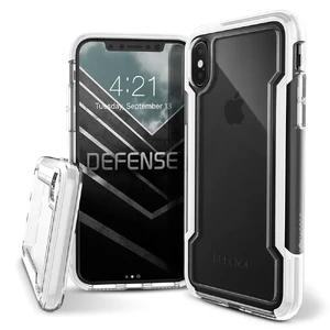 Противоударный чехол X-Doria Defense Clear White для iPhone X | XS  - Фото 1