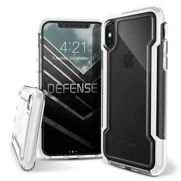 Протиударний чохол X-Doria Defense Clear White для iPhone X | XS