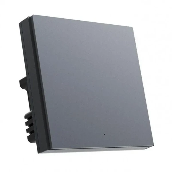 Розумний настінний вимикач Xiaomi Aqara Smart Wall Switch H1 Pro One Gang (одинарний з нульовою лінією) Apple HomeKit