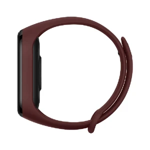 Силіконовий ремінець Xiaomi Mi Band 3 | 4 Wine Red для фітнес-браслета - Фото 4