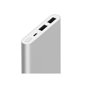 Повербанк Xiaomi Mi Power Bank 2i (2 USB) 10000mAh Silver (PLM09ZM) - Фото 3