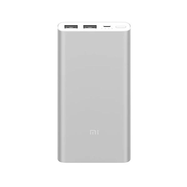 Повербанк Xiaomi Mi Power Bank 2i (2 USB) 10000mAh Silver (PLM09ZM)