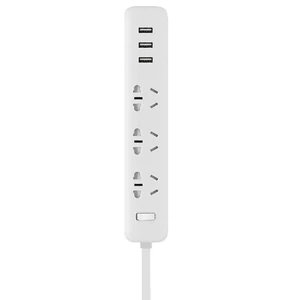 Сетевой удлинитель Xiaomi Mi Power Strip 3 Sockets | 3 USB Ports 27W QC3.0 MJCXB02QM - Фото 1
