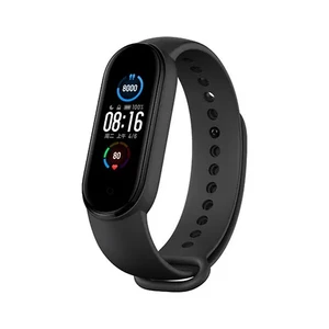 Оригинальный ремешок Xiaomi Strap Black для фитнес-браслета Xiaomi Mi Band 5 | 6