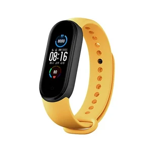 Оригинальный ремешок Xiaomi Strap Yellow для фитнес-браслета Xiaomi Mi Band 5 | 6