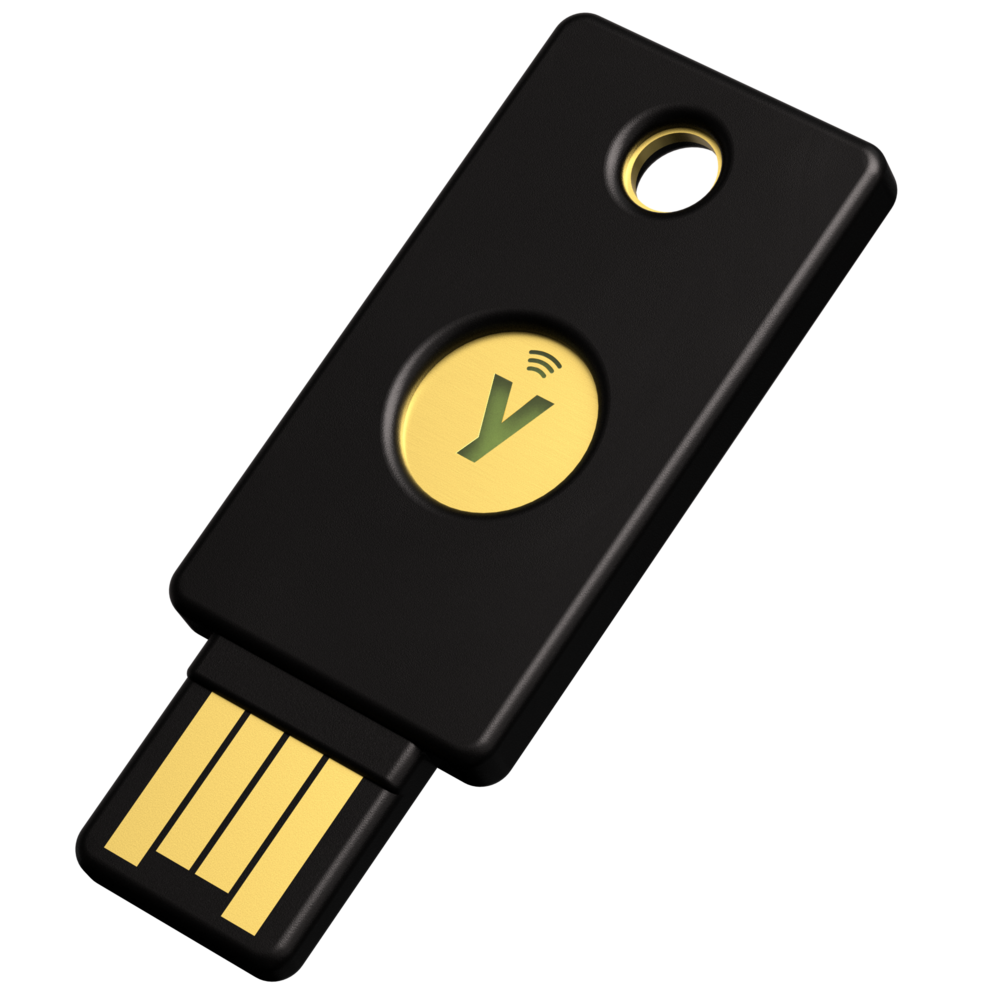 Електронний захисний FIDO ключ Yubico YubiKey 5 NFC