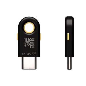 Электронный защитный FIDO ключ Yubico YubiKey 5C - Фото 3
