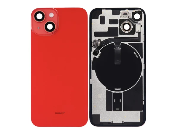 Задняя стеклянная панель (Red) для iPhone 14 в Ужгороде