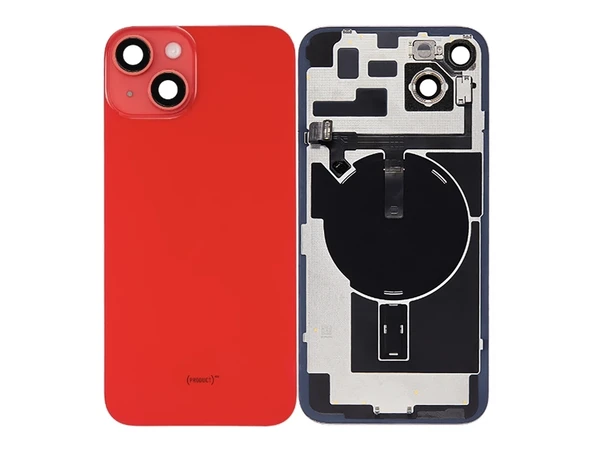 Задняя стеклянная панель (Red) для iPhone 14 Plus в Ужгороде