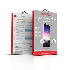 Защитное стекло InvisibleShield Glass Curve Elite для Samsung Galaxy S9 - Фото 3